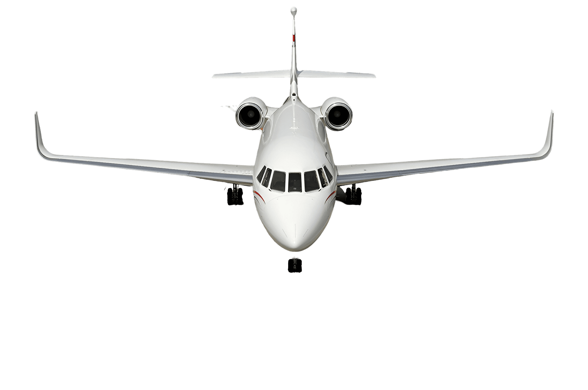 Aircraft front view